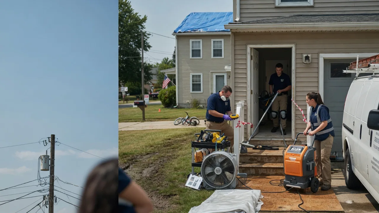 Water Damage Repair in Lizton, IN near me